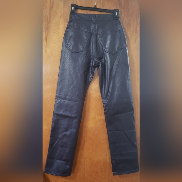 Madewell The '90s Straight Jean in Midnight Blue Foil Size 24 NN461 nwt - Picture 9 of 12